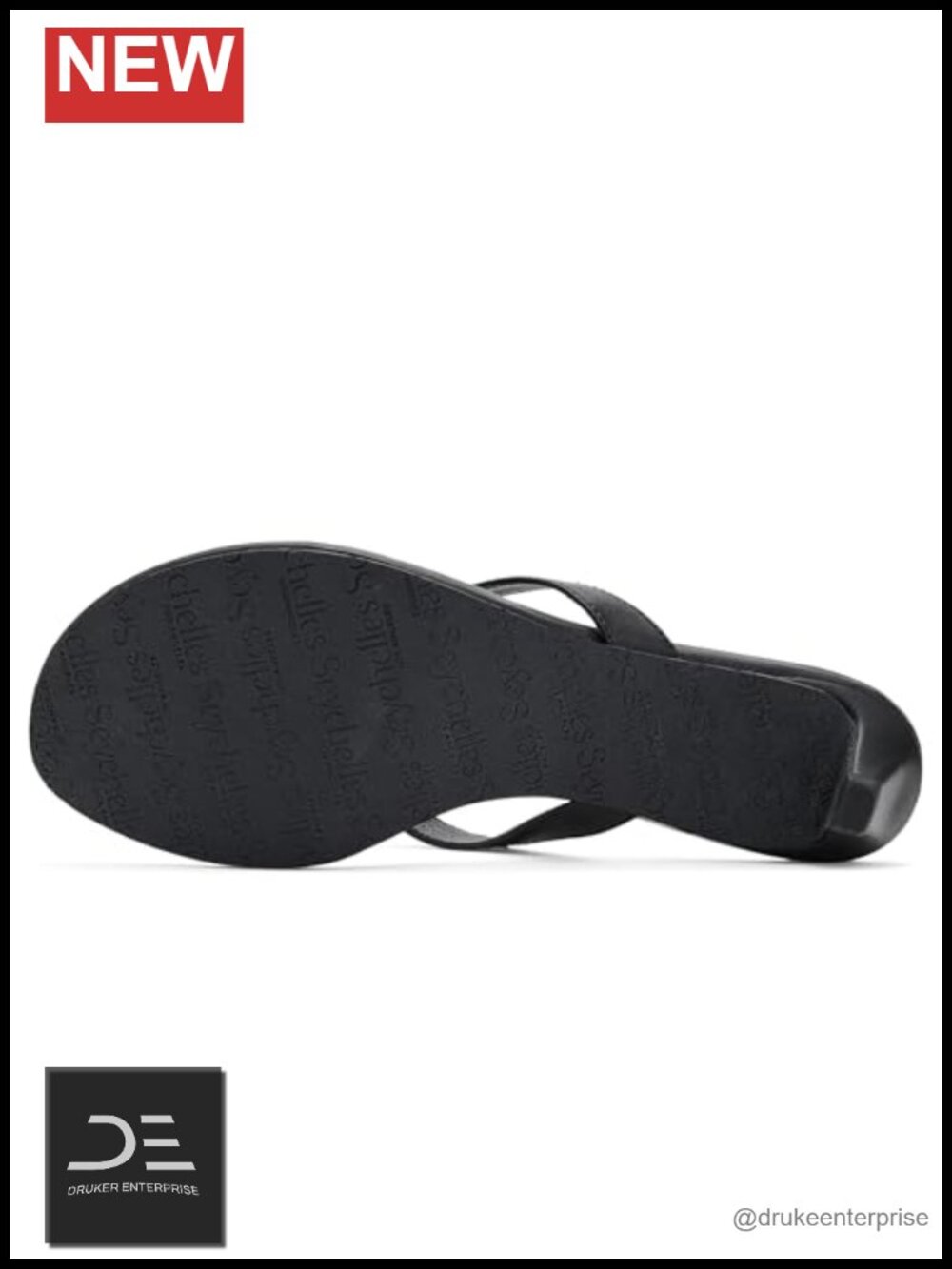 Faux Leather Kitten Heel Slide Sandals | Women's Casual Thong Sandals - Picture 4 of 6